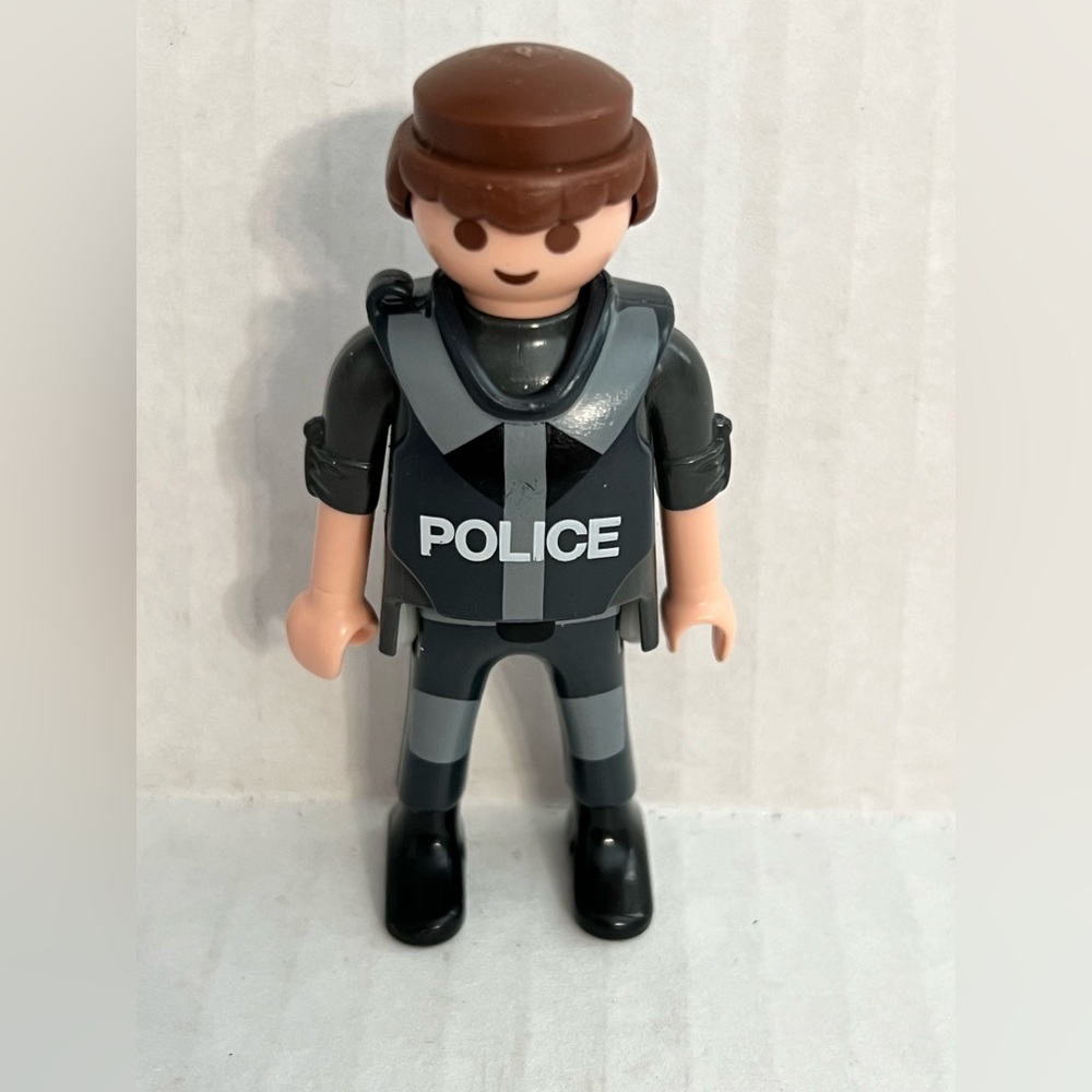 Vintage Playmobile Police Officer Figure 1997